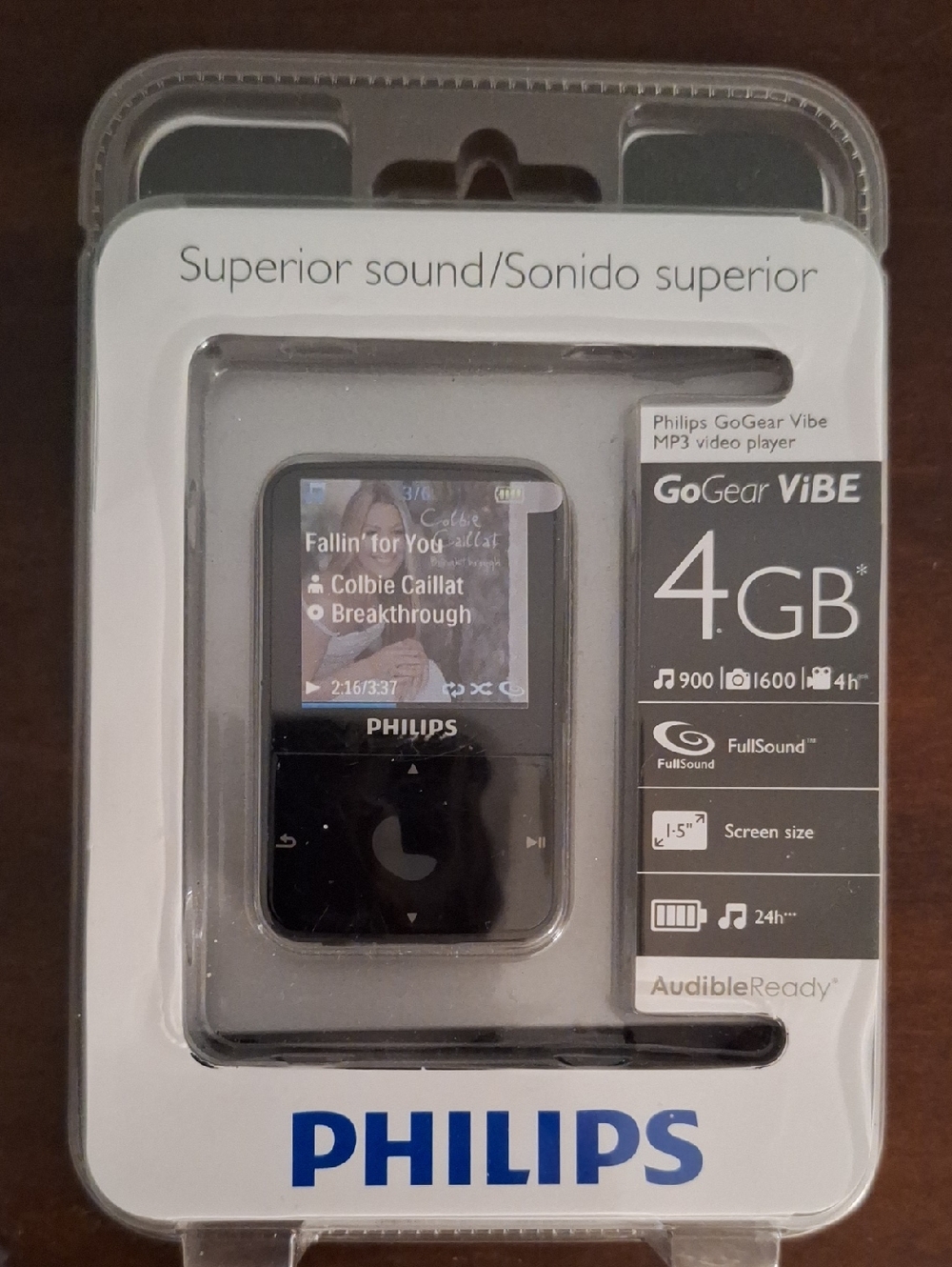 Philips GoGear Vibe MP3 Player - Black